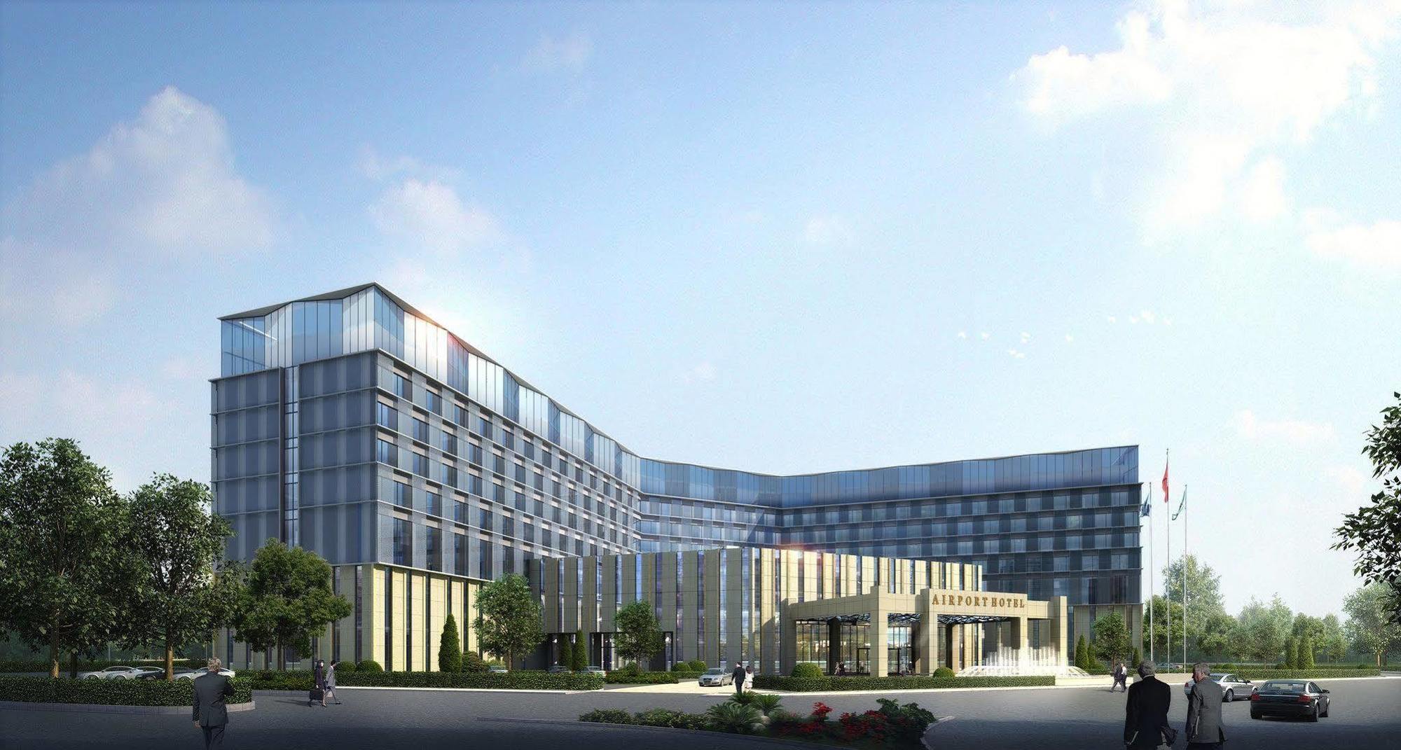 XIY Xi'An Airport Hotel מראה חיצוני תמונה